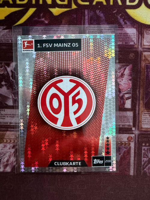 1. FSV Mainz 05 Clubkarte #208 Match Attax Bundesliga 2018/19 Topps