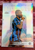 2025-26 Topps Chrome Samuel Eto’o Silenced Inter Milan Insert
