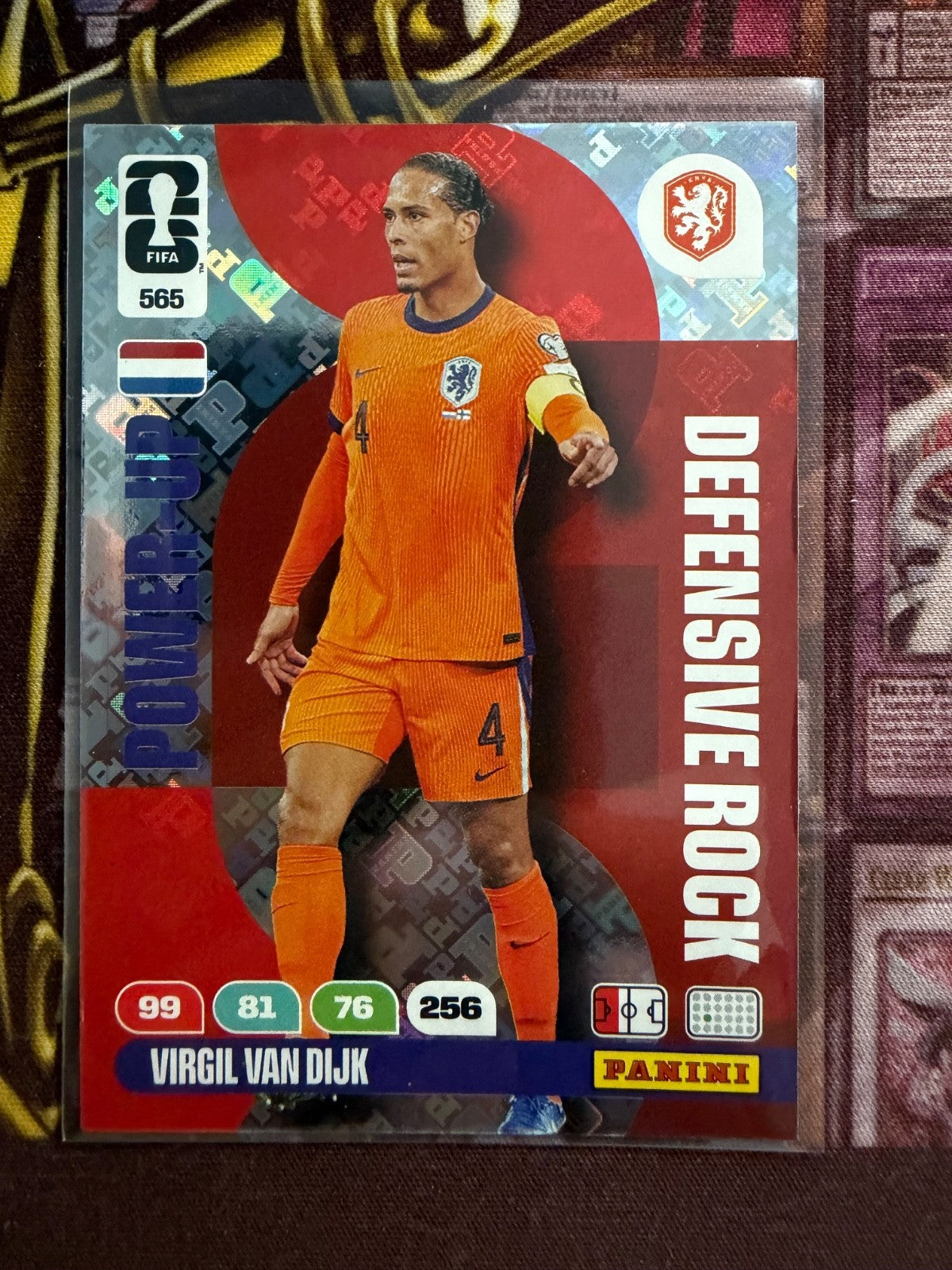 Panini Fifa World Cup 2026 565 Defensive Rock Virgil van Dijk