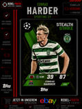 Conrad Harder Stealth Strike #459 Topps Match Attax Champions League 2025/26