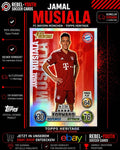 Jamal Musiala Bayern München Topps Heritage Match Attax UEFA Champions League