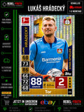 2018-19 Topps Match Attax Bundesliga - Star-Spieler Lukas Hradecky #191 (RC)