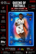Linda Caicedo Queens of Football Real Madrid Women Topps UEFA