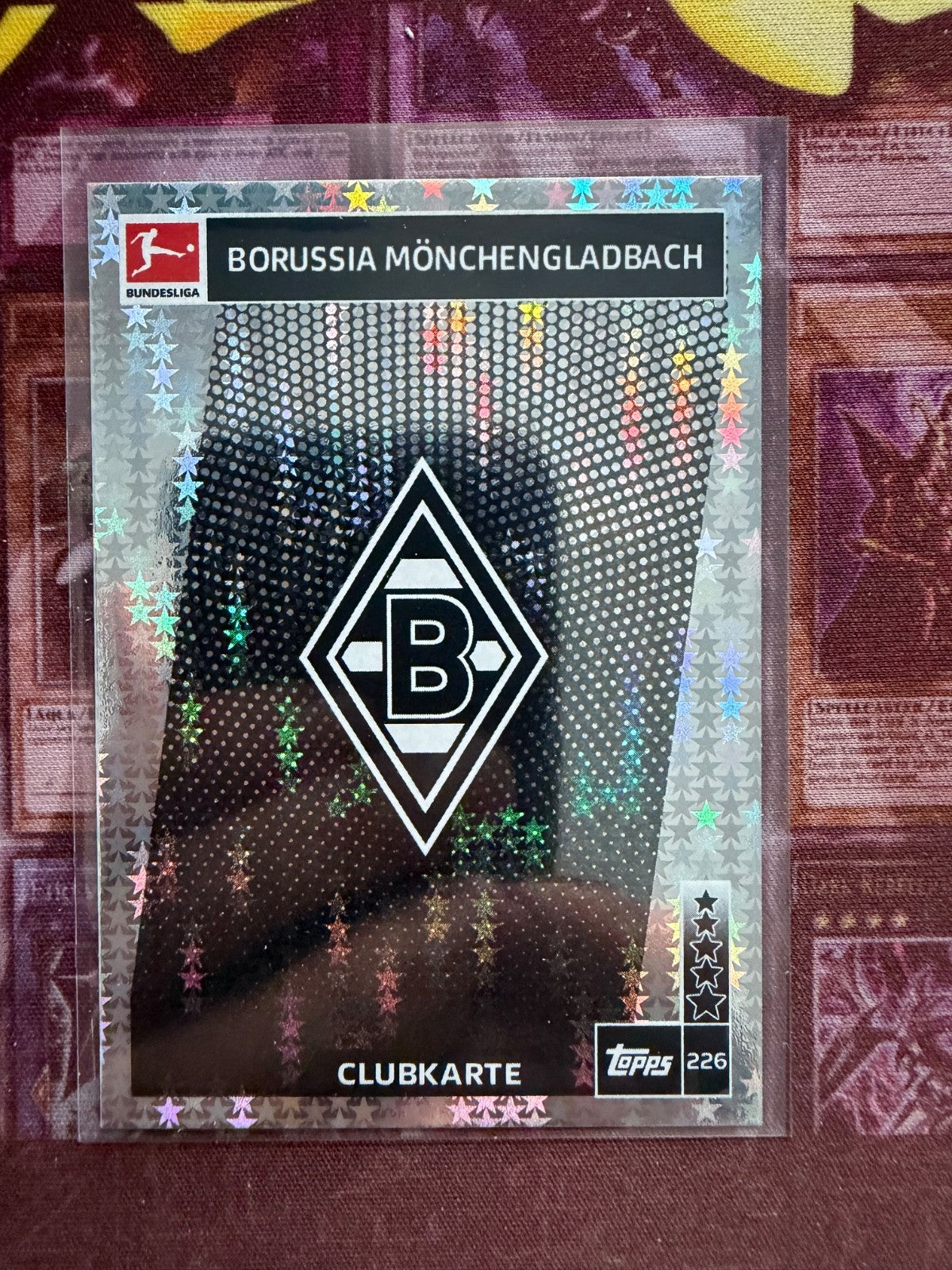 Borussia Mönchengladbach Clubkarte #226 Match Attax Bundesliga 2018/19 Topps