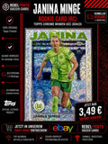 Janina Minge RC Topps Chrome Women UCC 2024/25 Sapphire Style Refractor