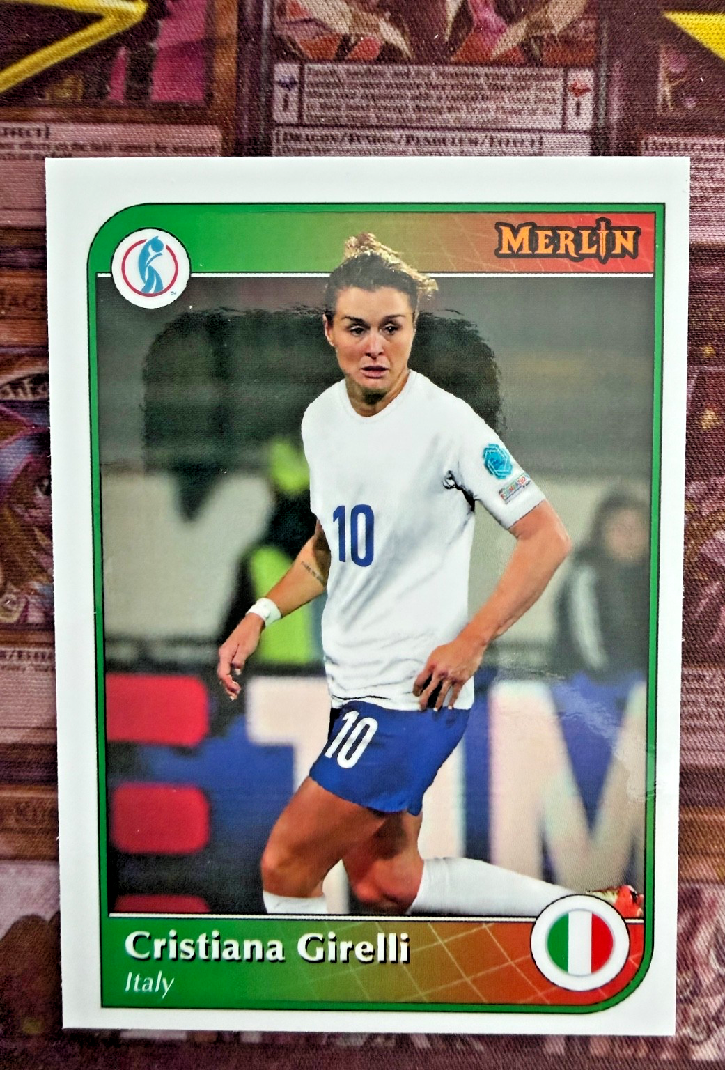 Cristiana Girelli Topps Merlin UEFA Women’s Euro 2025 Italy Base Card