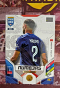 Achraf Hakimi EXC2 Numbers Excellence Panini FIFA 365 2025/26 Morocco PSG
