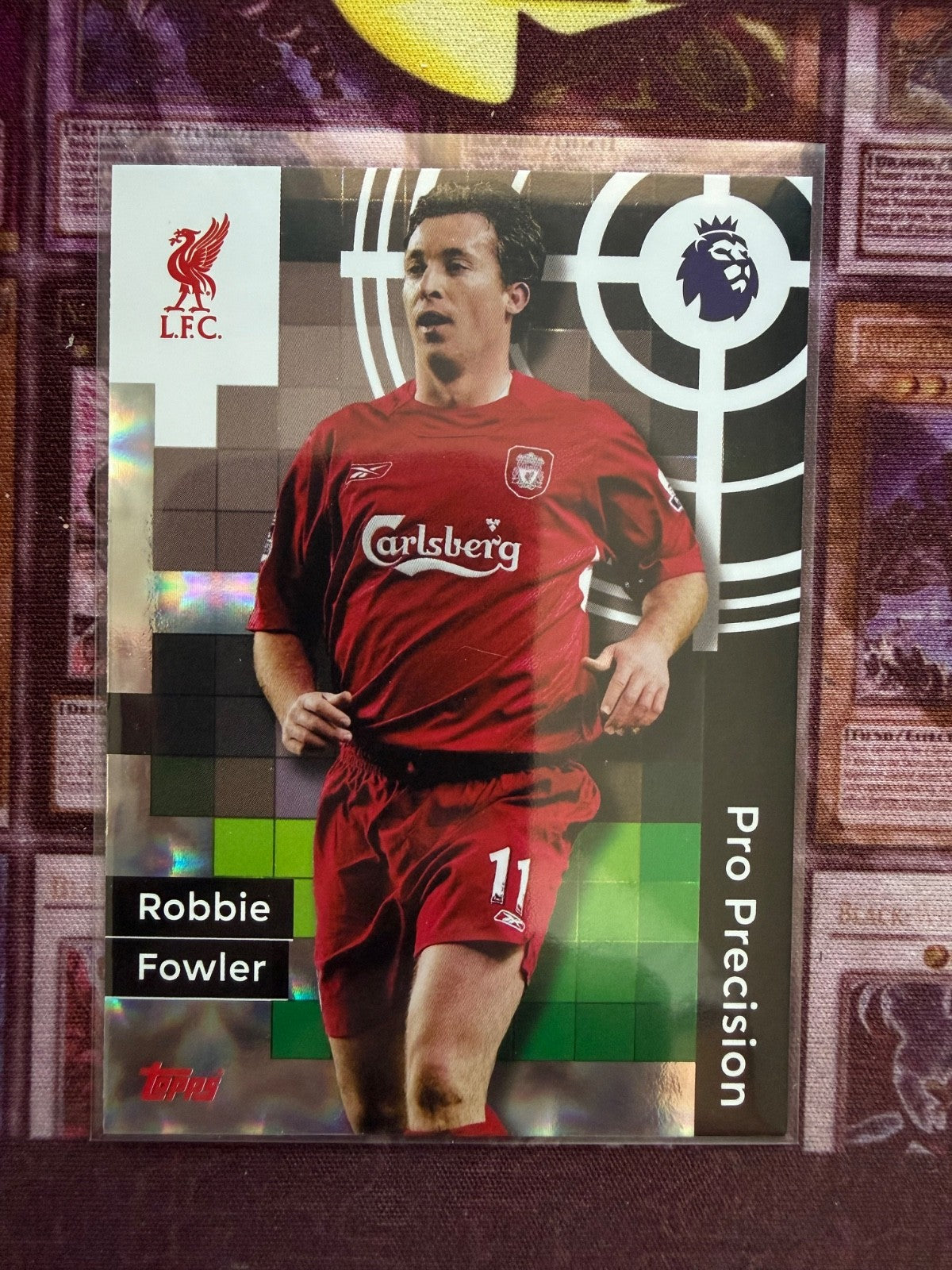 Robbie Fowler Pro Precision Topps Premier League 2025/26 Liverpool Legend NM