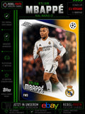 2025-26 Topps Chrome Kylian Mbappé Real Madrid UEFA Club Competitions
