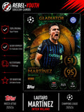 Topps Match Attax 2025/26 Lautaro Martínez Gladiator Limited Edition GLE 10