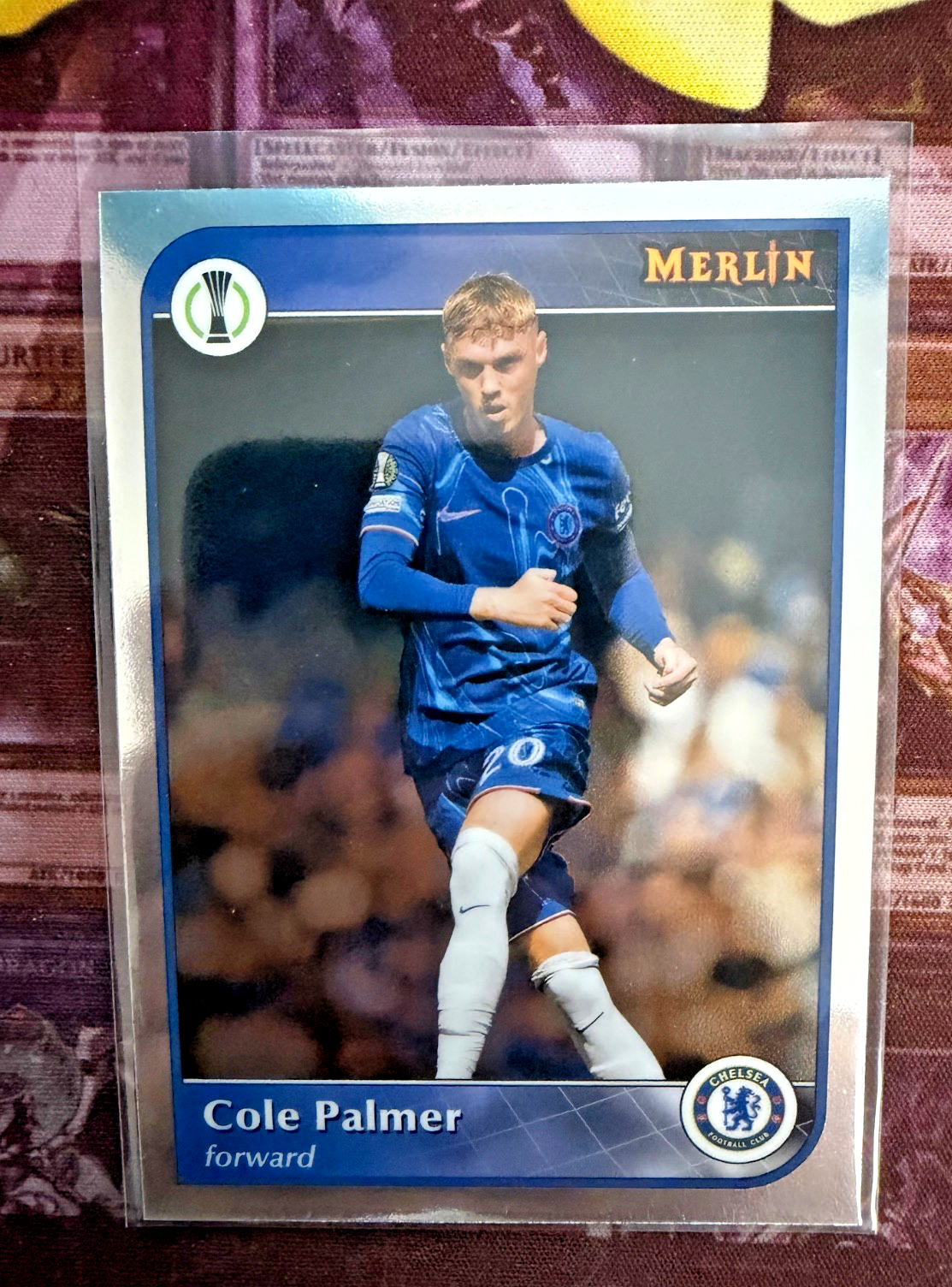 2024-25 Topps Merlin Cole Palmer #202 Chelsea FC Base Near Mint NM