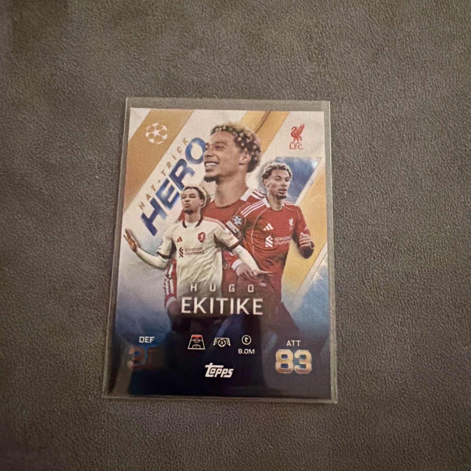 Topps Match Attax Champions League Extra 25/26 Hat-Trick Hero Ekitike 253