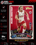 Mads Bidstrup FC Red Bull Salzburg Trading Card Fußball ohne Autogramm