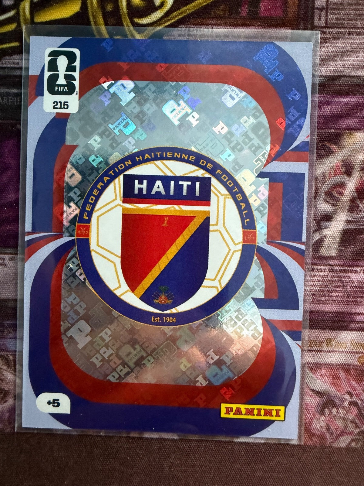 Panini FIFA World Cup Adrenalyn 2026 Nr. 215 Team Crest Haiti