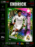 2025-26 Topps UEFA Endrick Future Stars Leaf Parallel Real Madrid