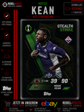 Moise Kean Stealth Strike #457 Topps Match Attax UEFA 2025/26 ACF Fiorentina