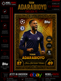Tosin Adarabioyo All Action Hero #364 Topps Match Attax Champions League 2025/26