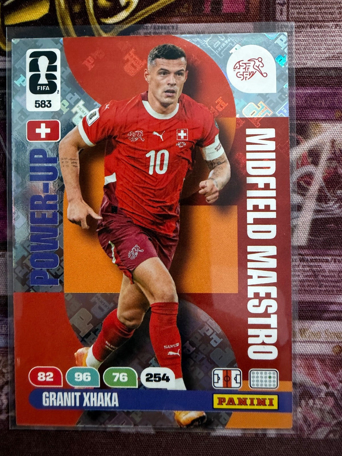 Granit Xhaka Schweiz POWER UP WM 2026 Panini Adrenalyn XL