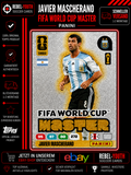 Panini Adrenalyn XL World Cup 2026 Javier Mascherano Master Card