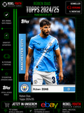2024-25 Topps Manchester City Rúben Dias Base Card