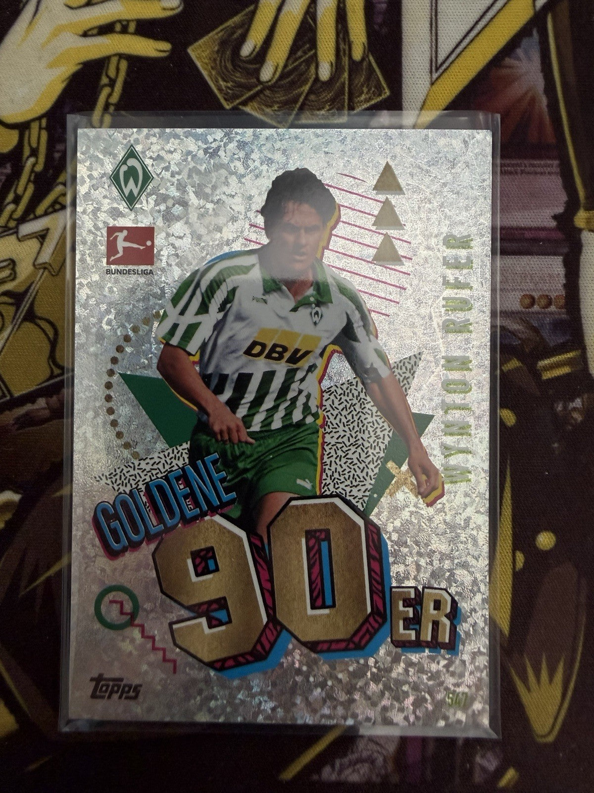 Match Attax Bundesliga 2023/24 EXTRA 547 - Wynton Rufer - Goldene 90er