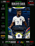 Bukayo Saka England Limited Edition Premium Adrenalyn XL Panini 365 Fifa