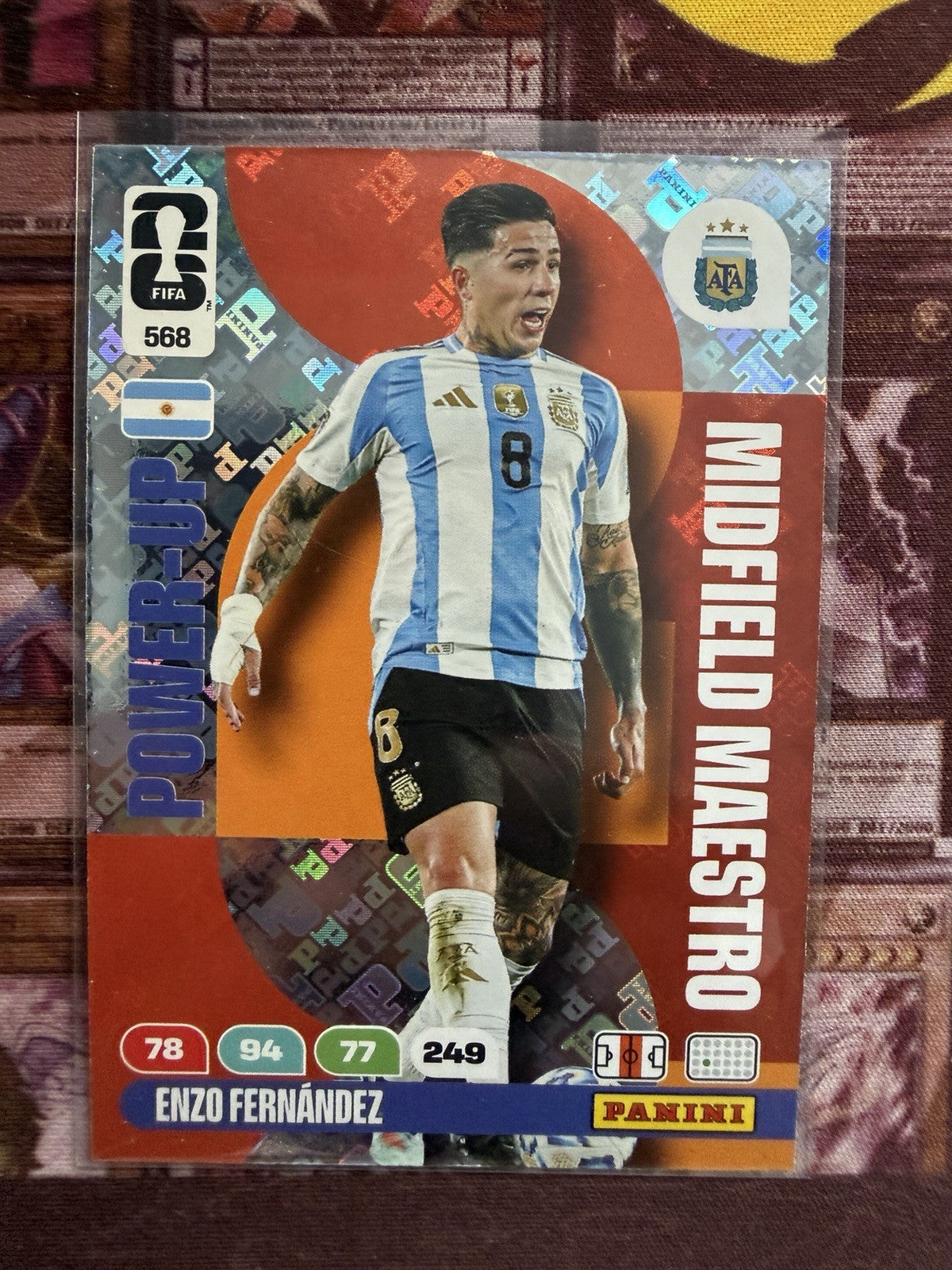 Panini FIFA World Cup 2026 Enzo Fernandez