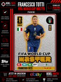 Panini FIFA World Cup 2026 Adrenalyn XL - FIFA World Cup Master Totti DB19