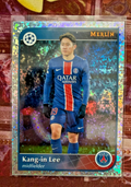 Kang-in Lee 2024-25 Topps Merlin Speckle Refractor PSG Paris Saint-Germain