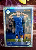 2024-25 Topps Merlin Pedro Neto Speckle Parallel Chelsea FC UEFA Near Mint NM