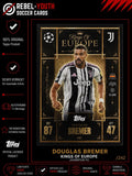 CARTE TOPPS UEFA CHAMPIONS LEAGUE 2025-26 EXTRA BREMER #245 KINGS OF EUROPE