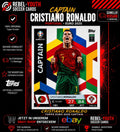 Cristiano Ronaldo Captain Portugal Topps Match Attax EURO 2020 Karte