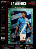Ethan Lawrence RC Green Sparkle Refractor 95/99 Topps Manchester City Rookie