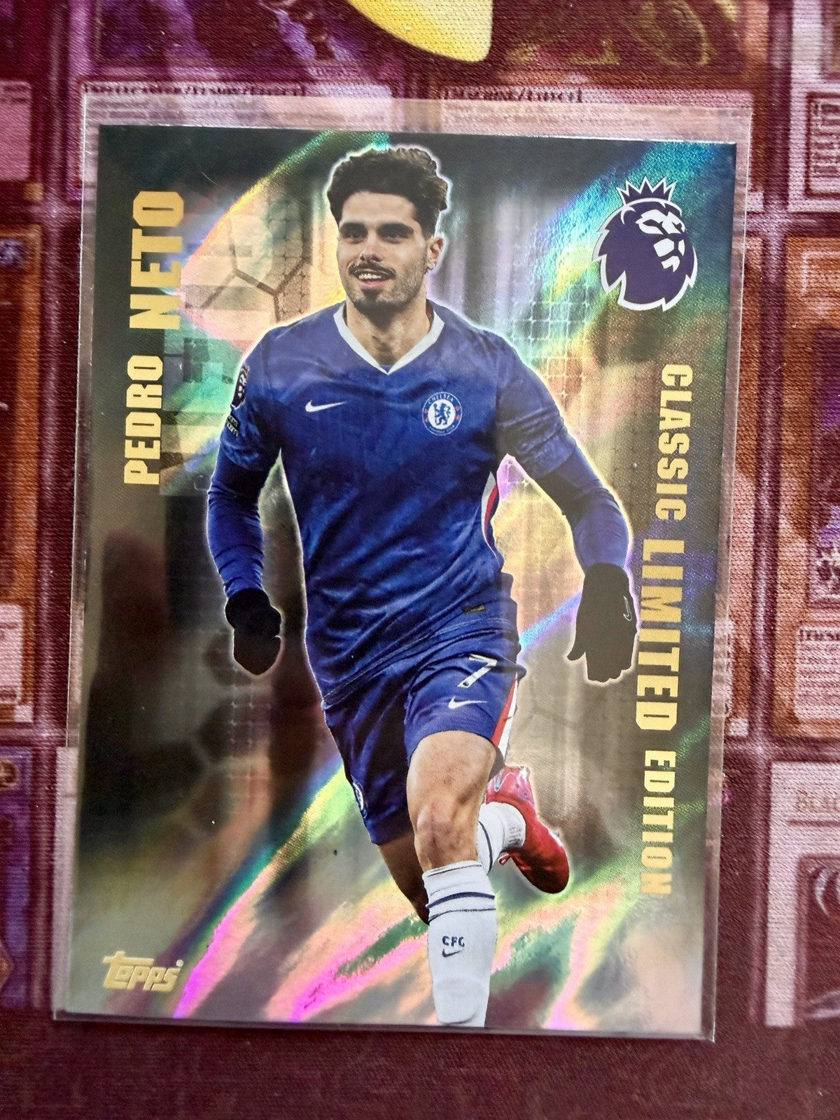 Pedro Neto Hall Classic Limited Edition Topps Premier League Chelsea LE-6