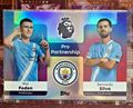 Phil Foden Bernardo Silva Pro Partnership #372 Topps Premier League 2025/26 Man