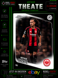 2025-26 Topps Chrome Arthur Theate Eintracht Frankfurt UEFA Club