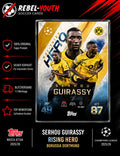 Serhou Guirassy Rising Hero Topps Match Attax 2025/26 Borussia Dortmund BVB