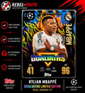 Kylian Mbappé Goalvaths Limited Edition LE3 Topps Match Attax 2025/26