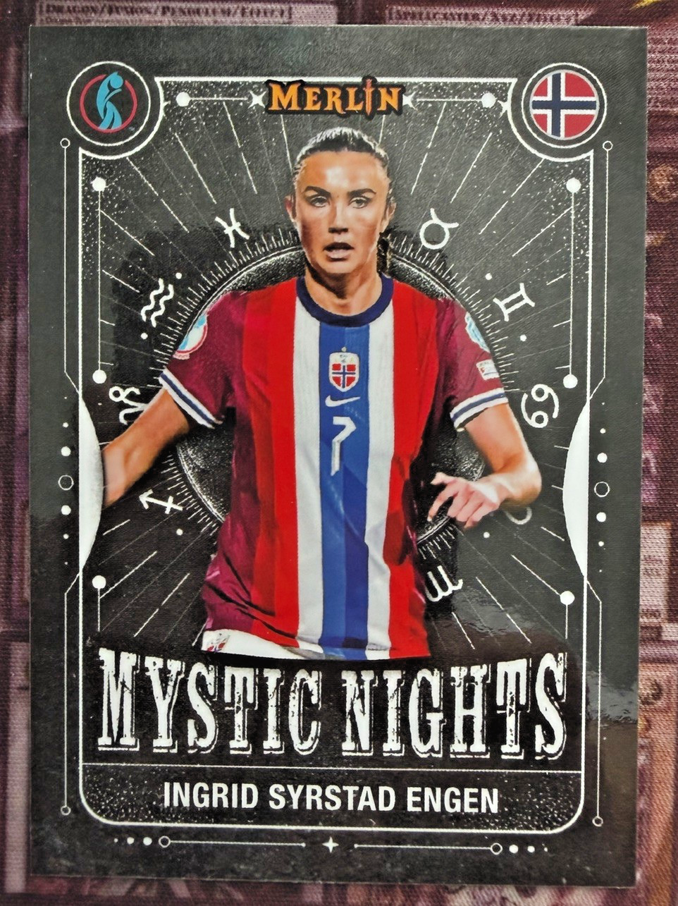 Topps Merlin Women's Euro 2025 No. Ingrid Syrstad Engen Mystic Nights