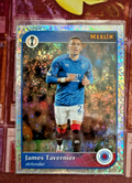 2024-25 Topps Merlin James Tavernier Mini Diamond Refractor #151 Rangers FC NM