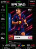Ferran Torres Topps 2024/25 FC Barcelona Base Card