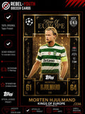 Topps Kings Of Europe MORTEN HJULMAND Sporting Lissabon Fußball Trading Card