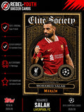 Mohamed Salah Elite Society Topps Merlin 2025/26 Liverpool FC Insert Card