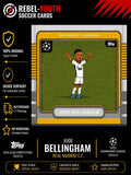 Jude Bellingham 2025-26 Topps UEFA 8-Bit Football Real Madrid Insert #8B-3