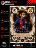 Neymar Jr Magic Memories Topps Match Attax 2025/2026 FC Barcelona #431 card