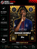 Topps Match Attax Ousmane Dembele Ultimate Baller PSG Paris Saint-Germain BAB5