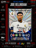 Panini FIFA Club WM Trading Cards 2025 | JUDE BELLINGHAM | LIMITED EDITION