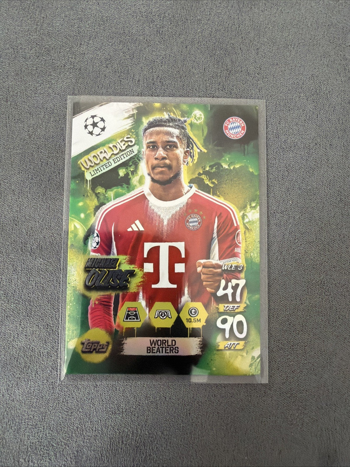 Match Attax 25/26 Olise World Beaters Bayern München #WLE3 Champions League