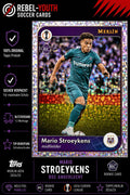 Mario Stroeykens RC Holo Foil Topps Merlin UEFA 2024/25 RSC Anderlecht