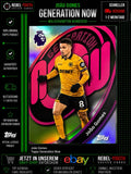 João Gomes Topps Generation Now Wolverhampton Wanderers Insert Premier League